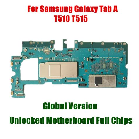 Placa Base Para Samsung Galaxy Tab A Placa L Gica Desbloqueada Chips