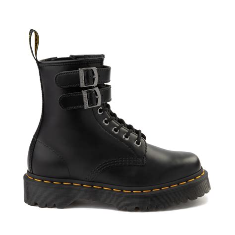 Womens Dr Martens 1460 8 Eye Bex Buckle Boot Black Journeys