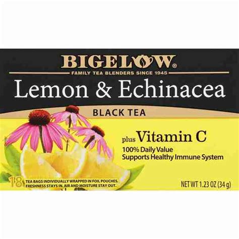 Bigelow Lemon Ginger Herbal Tea Food E Concepts