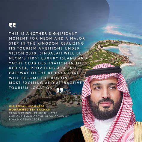 Hrh Mohammed Bin Salman Announces Sindalah In Neom Mep Middle East