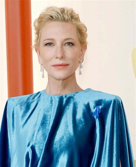 Cate Blanchett in custom Louis Vuitton at Oscars 2023 - RUNWAY MAGAZINE ...