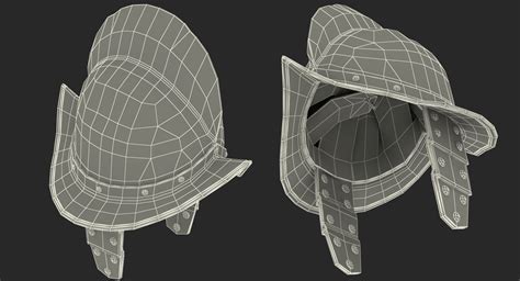 3D morion helmet wings model - TurboSquid 1160335