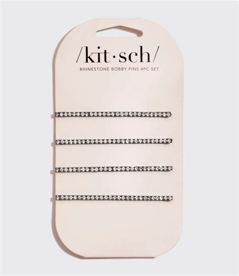 Kitsch Extra Long Rhinestone Bobby Pins 4 Pack Bellē Up Boutique