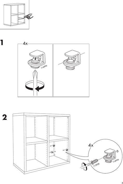 ikea traby glass shelf  assembly instruction