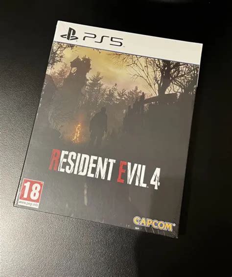 RESIDENT EVIL 4 Remake RE4 Remake Steelbook Solo PS5 Nessun Disco