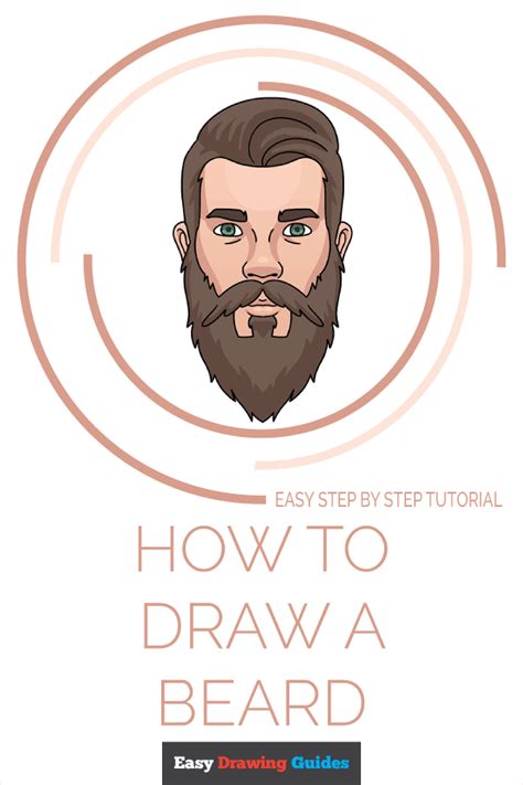 How To Draw A Beard Really Easy Drawing Tutorial