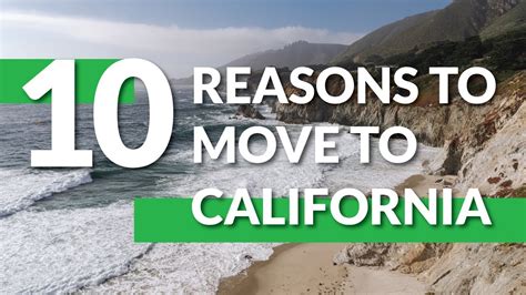 Top 10 Reasons Why You Should Move To California YouTube