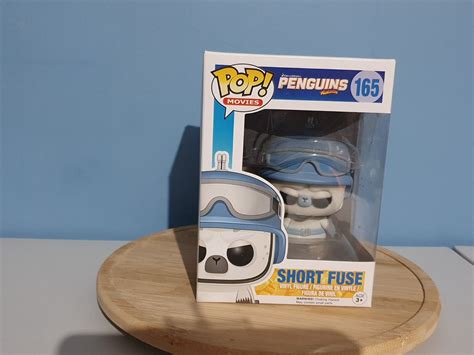 Funko Pop Penguins Of Madagascar Short Fuse Vinyl Figure Ebay