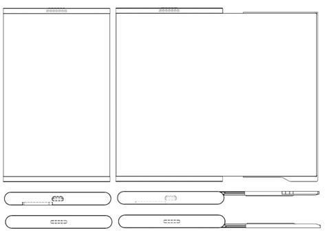 Lg Patent Shows Foldable Smartphone With Borderless Design