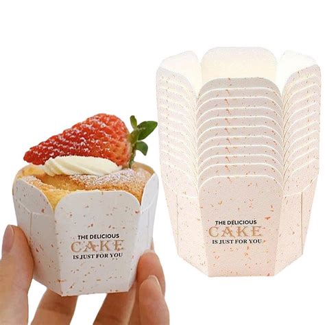 Acheter Pcs Cupcake Cases Tuis De Cuisson Cupcakes Liners Muffin