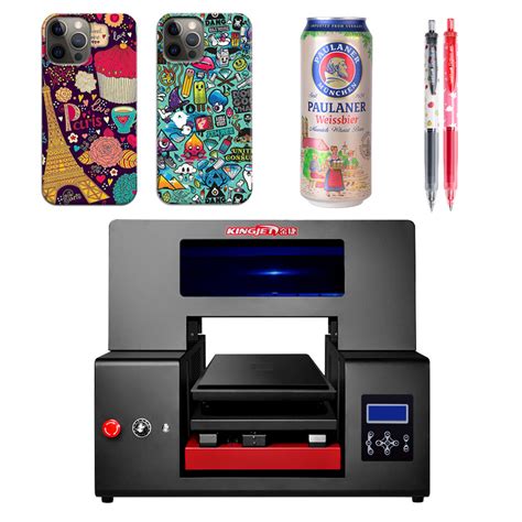 Automatic Multi Colour Printing Press Kingjet Dtf Sticker A Uv Printer