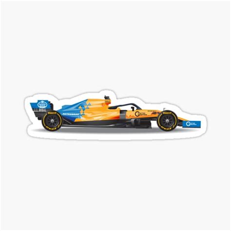 "F1 Mclaren" Sticker for Sale by adrian446 | Redbubble