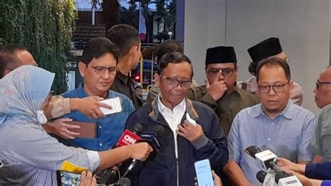 Mahfud MD Dorong Polisi Jerat Mario Dandy Dengan Pasal Penganiayaan