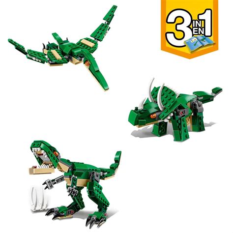 Lego 31058 Creator Mighty Dinosaurs Toy 3 In 1 Model Triceratops And