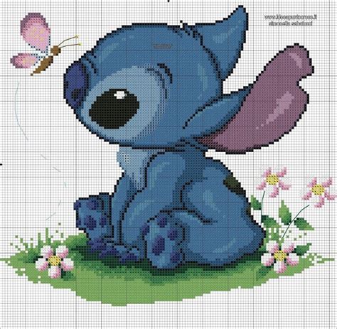 Stitch Per Copertina Schema Punto Croce Nel Punto Croce Schemi