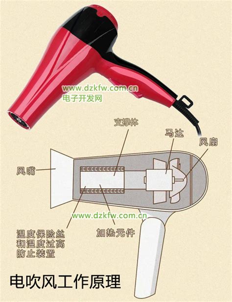 电吹风维修知识大全拆解分析 电路图原理看完秒懂