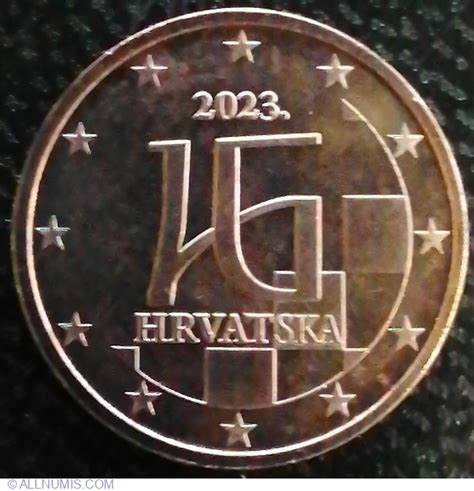 1 Euro Cent 2023, Euro (2023-present) - Croatia - Coin - 48726