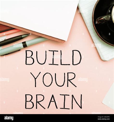 Writing Displaying Text Build Your Brain Word Written On Mental