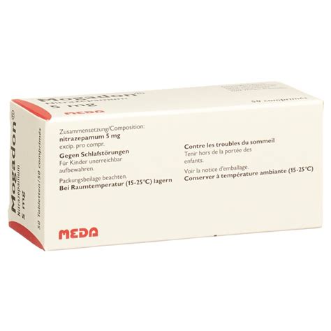 MOGADON Cpr 5 Mg Blist 50 Pce Commander En Ligne