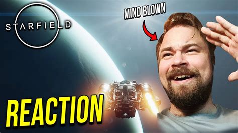 Starfield Showcase Official Gameplay Reveal Reaction Youtube