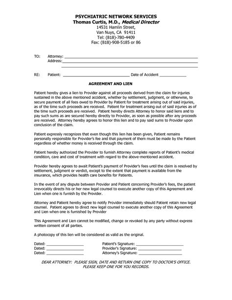 Private Pay Agreement Printable Car Accident Settlement Agreement Form