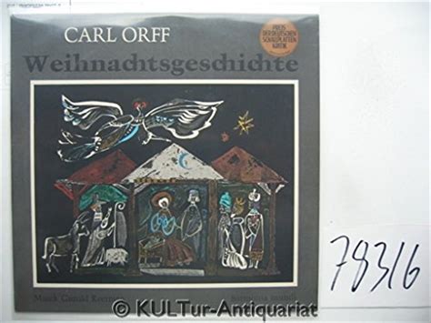 CARL ORFF Weihnachtsgeschichte PREIS DER DEUTSCHEN