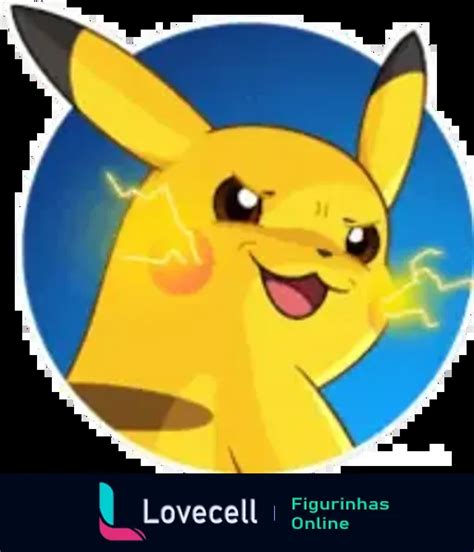 Figurinha Pikachu Sorridente Para Whatsapp Lovecell