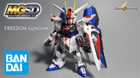 MGSD FREEDOM GUNDAM BANDAI YouTube