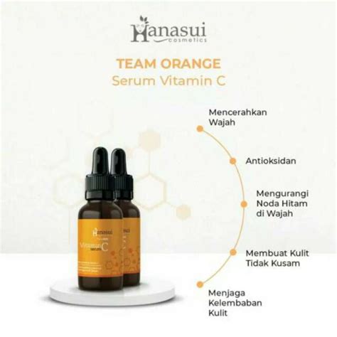 Jual Serum Hanasui Vitamin C Orange Di Seller Beautwin Cibabat Kota