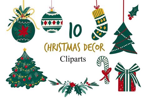 Cute Christmas Decoration Clipart Png Files 2276914