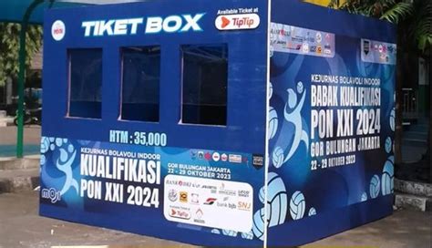 Cara Beli Tiket Pertandingan Voli Kualifikasi PON Melalui Website Ini