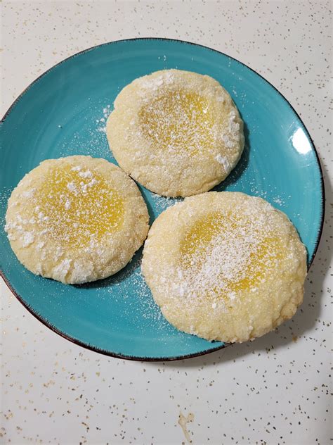 Lemon Curd Cookies • Krolls Korner