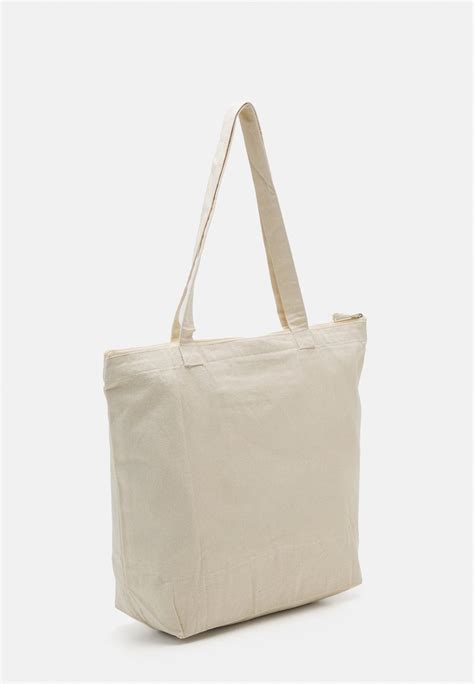 Carne Bollente Days At Island Unisex Shopping Bag Beige Zalandode