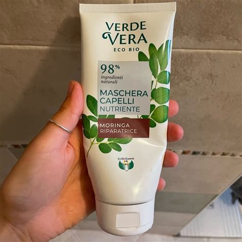 Verde Vera Eco Bio Maschera Capelli Moringa Riparatrice Review Abillion