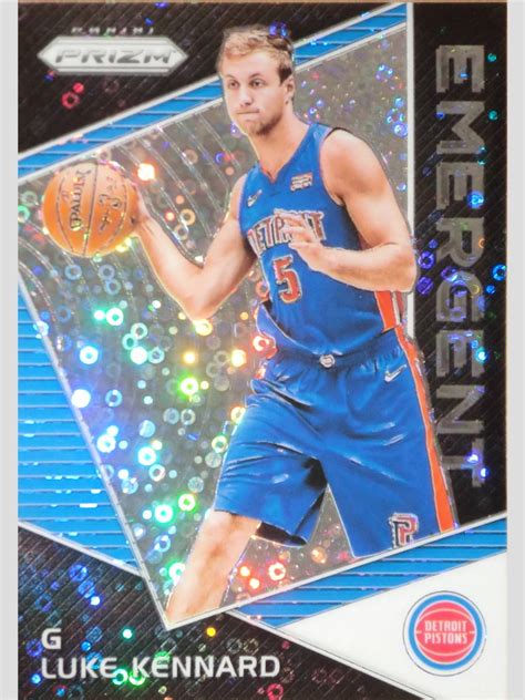 LUKE KENNARD 2016 17 PANINI PRIZM EMERGENT FAST BREAK DISCO PRIZM RC その