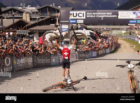 France 28 08 2022 SCHURTER Nino Winner UCI Mountain Bike World