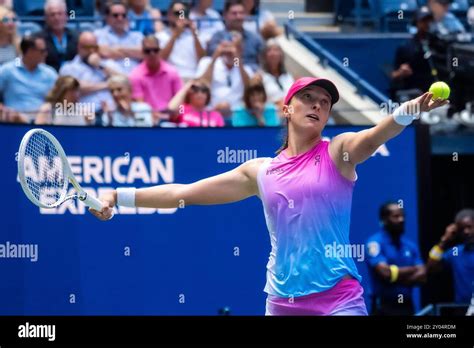 Iga Swiatek 2024 Us Open Immagini E Fotografie Stock Ad Alta