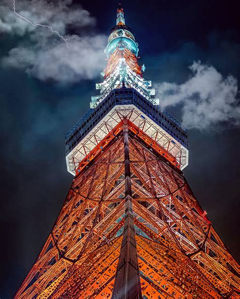 Bottom View of Tokyo Tower · Free Stock Photo