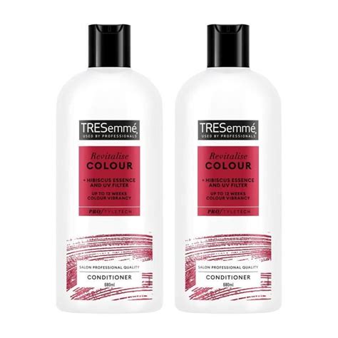 Tresemme Conditioner Revitalise Colour With Hibiscus Essence UV