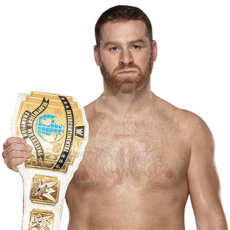 Sami Zayn Intercontinental Champion Render by berkaycan on DeviantArt