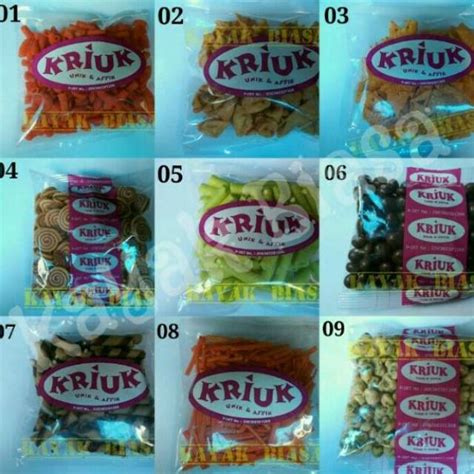 Jual Snack Kriuk Snack Cemilan Murah Enak Shopee Indonesia