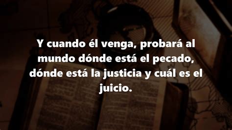 Les conviene que yo me vaya porque si no me voy el Paráclito