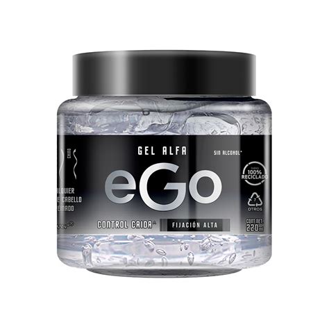 Gel Fijador eGo Alfa Control Caída 220 ml DelSol