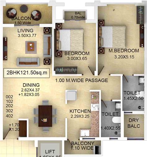 Classic Zion Square 2 In Mapusa Goa Price Location Map Floor Plan