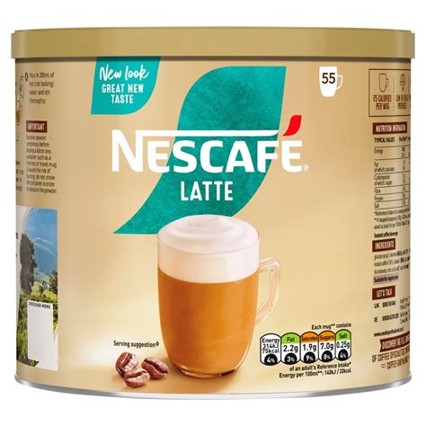 NESCAFE Latte Instant Coffee 1kg Tin Bestway Wholesale