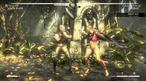 Mortal Kombat X Demolition Sonya Vs Hard Very Hard D Vorah Brood Mother