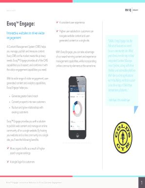 Fillable Online Evoq Engage Fax Email Print Pdffiller