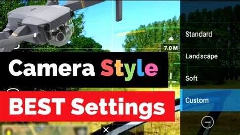 Mavic Pro Camera Style Settings - Explained : r/djimavic