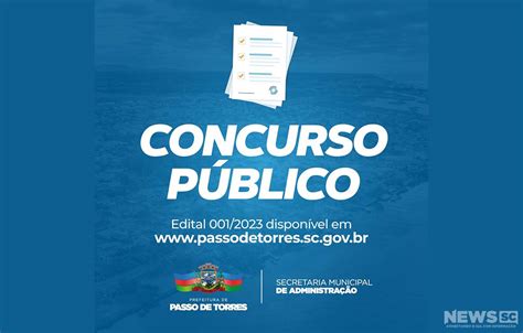 Concurso Público Para Cargos Efetivos Na Prefeitura De Passo De Torres