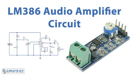 How To Make An Lm386 Audio Amplifier Circuit Diagram Using Wiring Diagram And Schematic